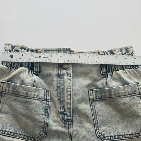SO SUPER HI RISE DENIM SHORTS Size 11 - Picture 7 of 10